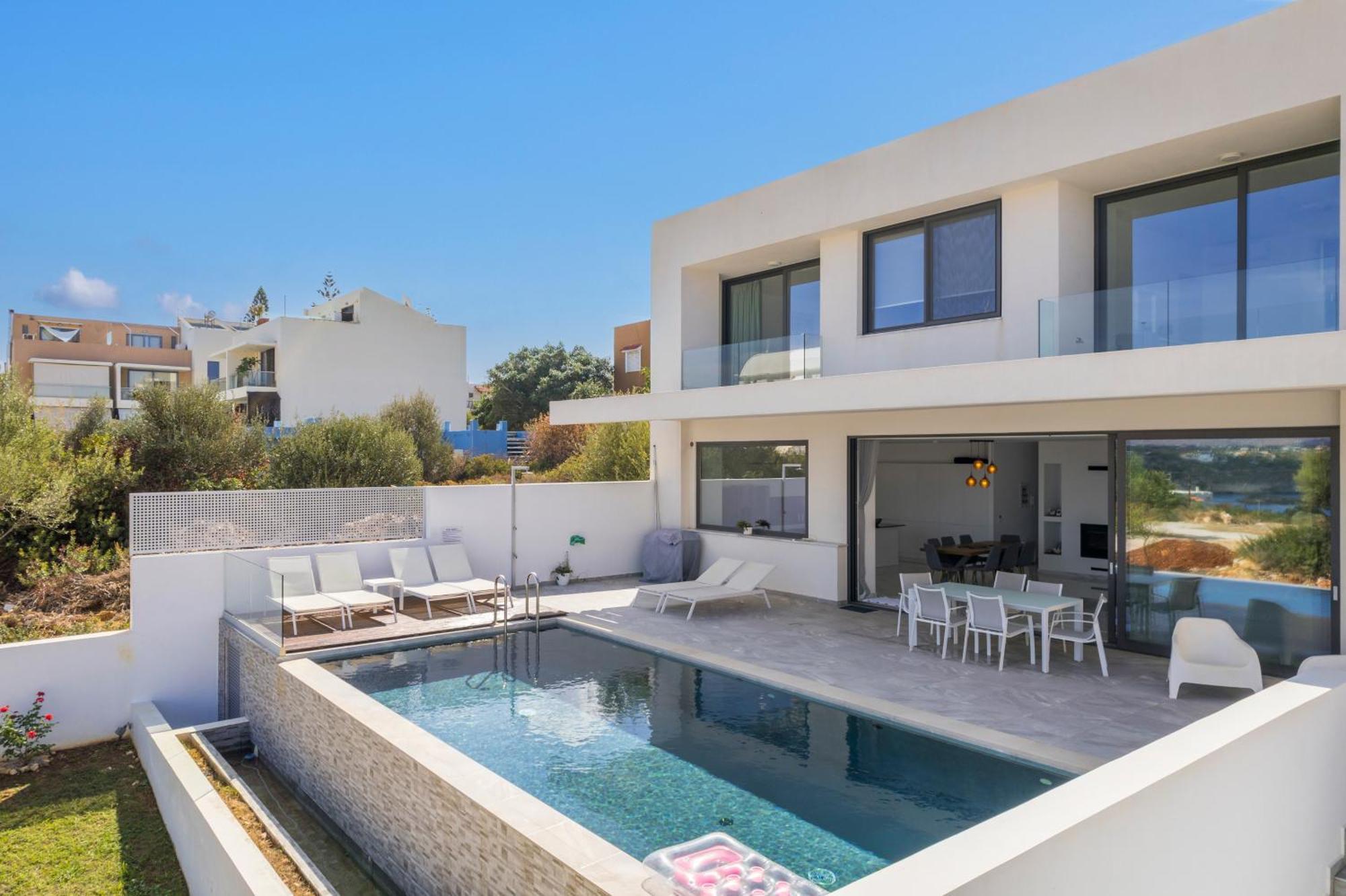 קאלאתאס Villa Valentina Chania מראה חיצוני תמונה