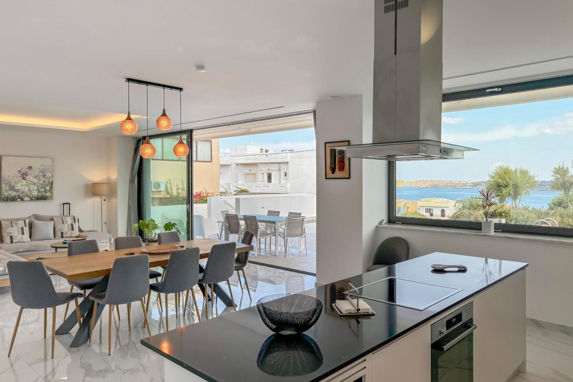 קאלאתאס Villa Valentina Chania מראה חיצוני תמונה